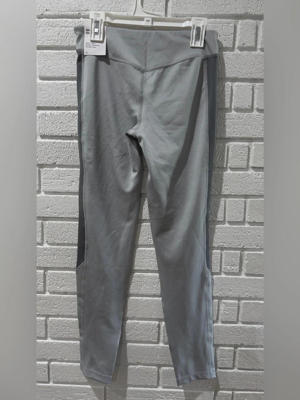 Nike Dri-FIT One Big Girls' Gray Leggings (DD8015-077) Size L NWT